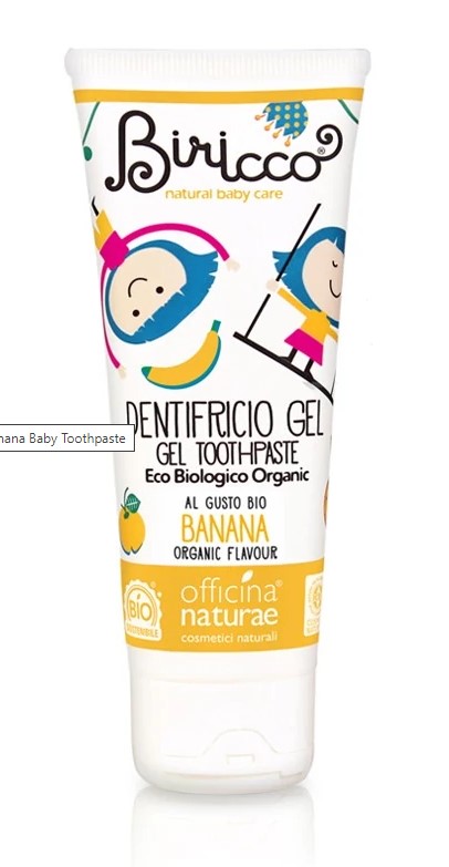 Kem đánh răng hữu cơ cho bé Biricco - Ý - 75ml