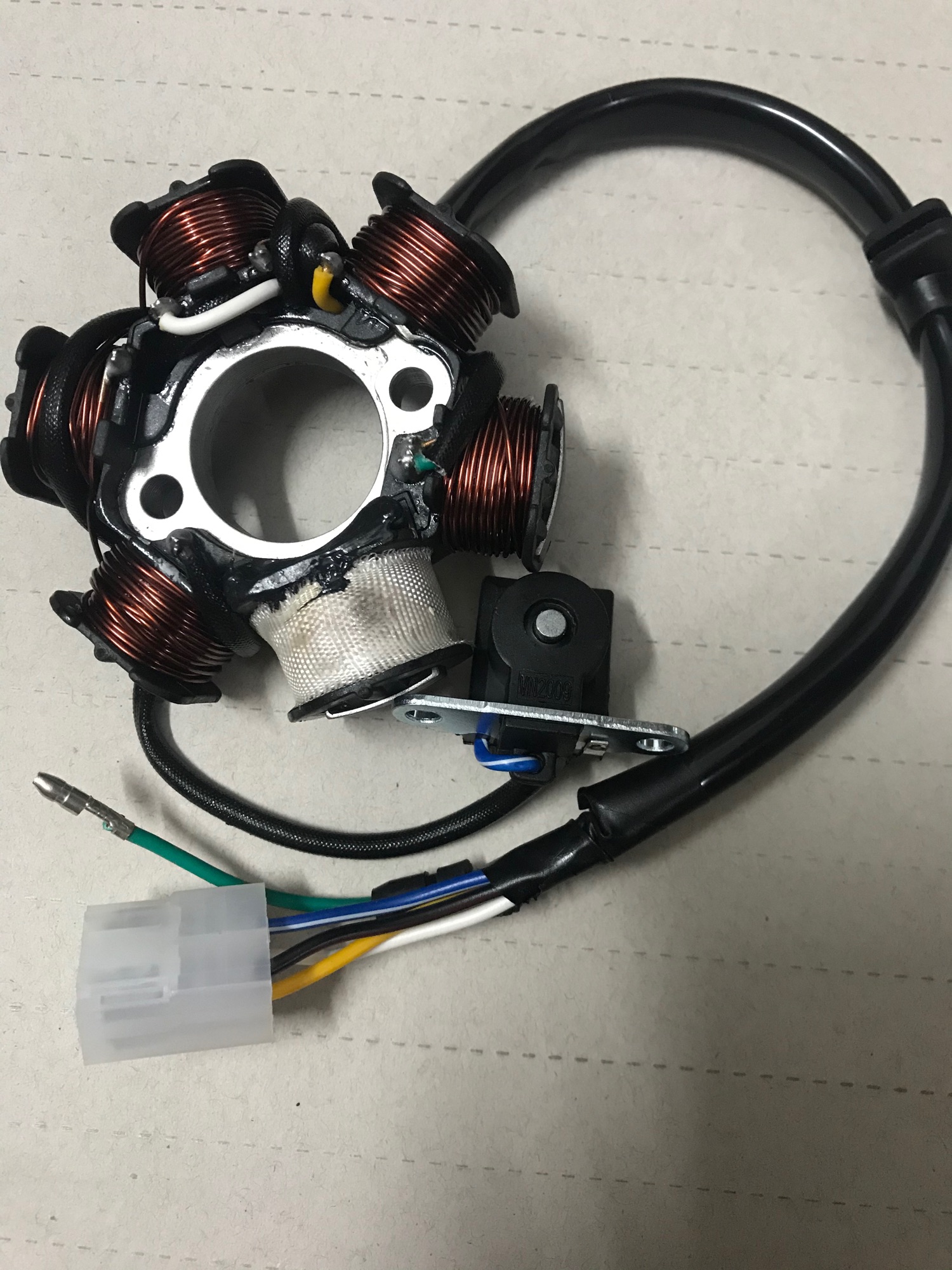 Lửa 6 cục xe Wave TQ