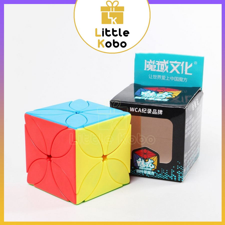 Rubik MoYu MeiLong Four Leaf Clover Cube Rubic Biến Thể Cỏ 4 Lá
