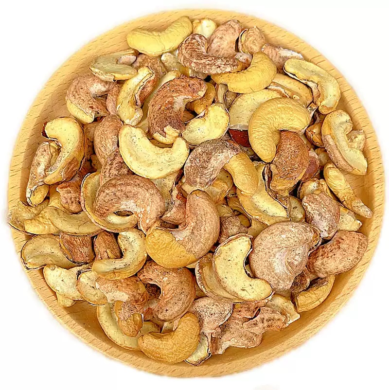 1 kg Hạt điều bể còn vỏ lụa  rang muối [đã sàng lựa kỹ, bao ngon]- ăn vặt- hạt dinh dưỡng- chay-Vựa Khô Nam Thiên