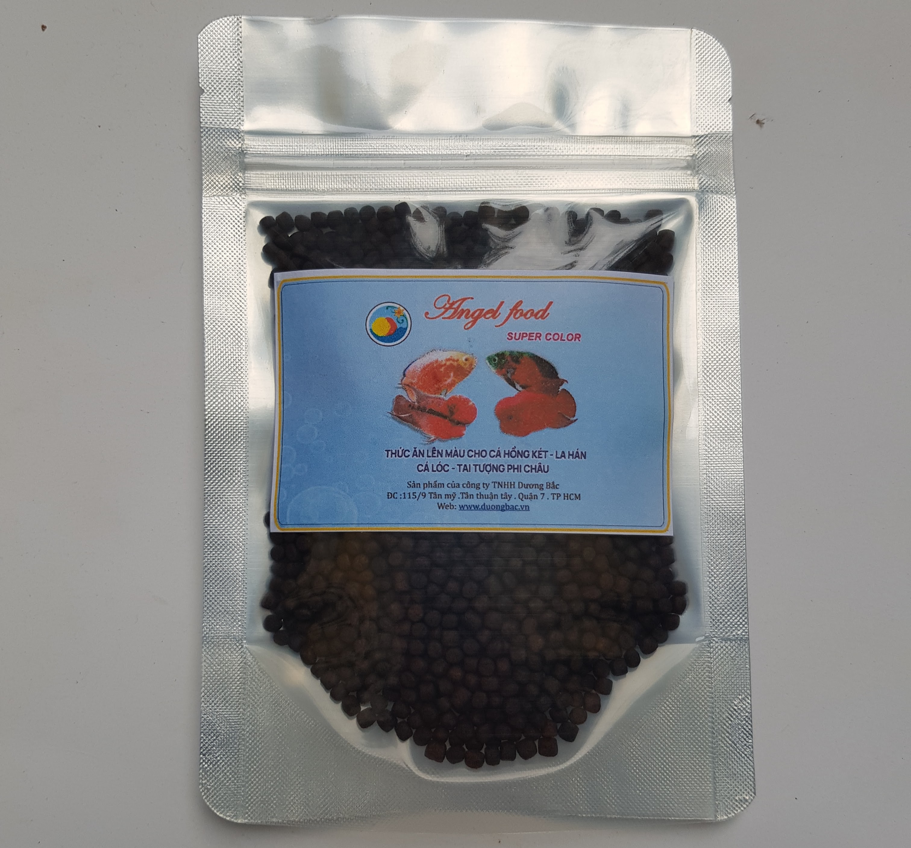 Thức ăn cá cảnh Angel food Super color