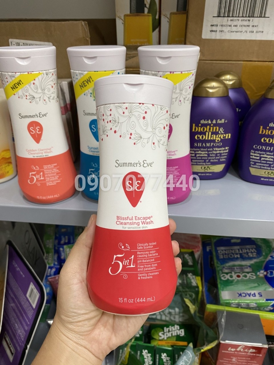 Dung Dịch Vệ Sinh Phụ Nữ Summer's Eve Cleansing Wash