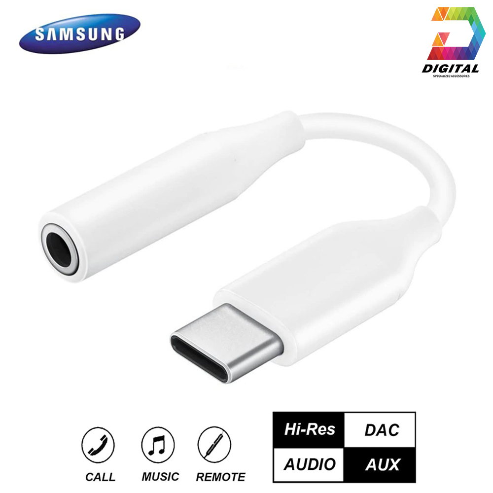 Jack Chuyển Đổi Tai Nghe Type C Sang 3.5mm Chính Hãng Samsung