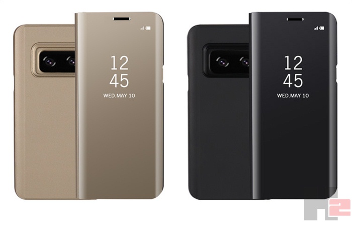 [HCM]BAO DA CLEAR VIEW COPY GALAXY S10/ S10+/ S8+/ S9/ S9+ ĐEN