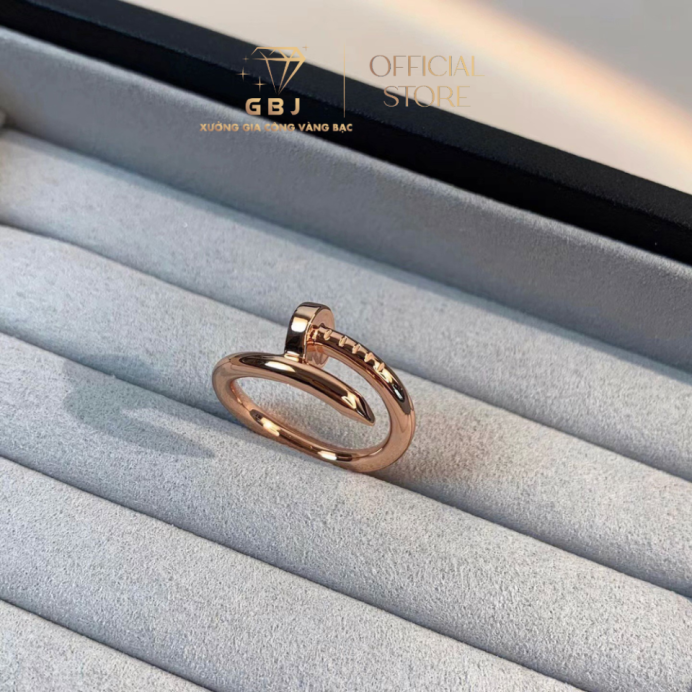 Nhẫn Đinh nhẫn Bạc Cartier Gia Bảo Jewelry cao cấp _ Nhẫn Xi vàng, vàng  hồng, Bạch kim | Lazada.vn