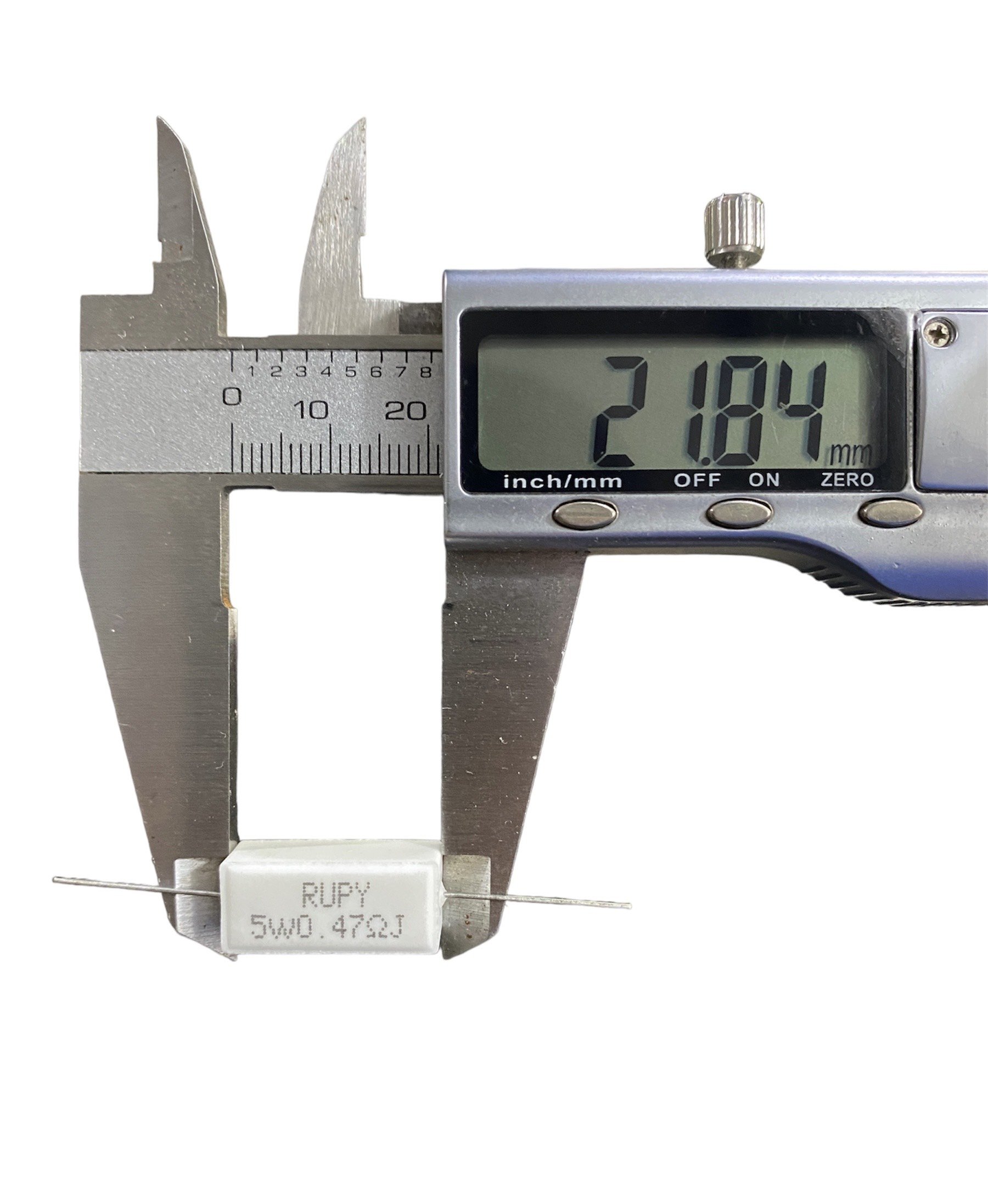 Combo 10 con điện trở cắm sứ trắng 5W +- 5% dáng nằm