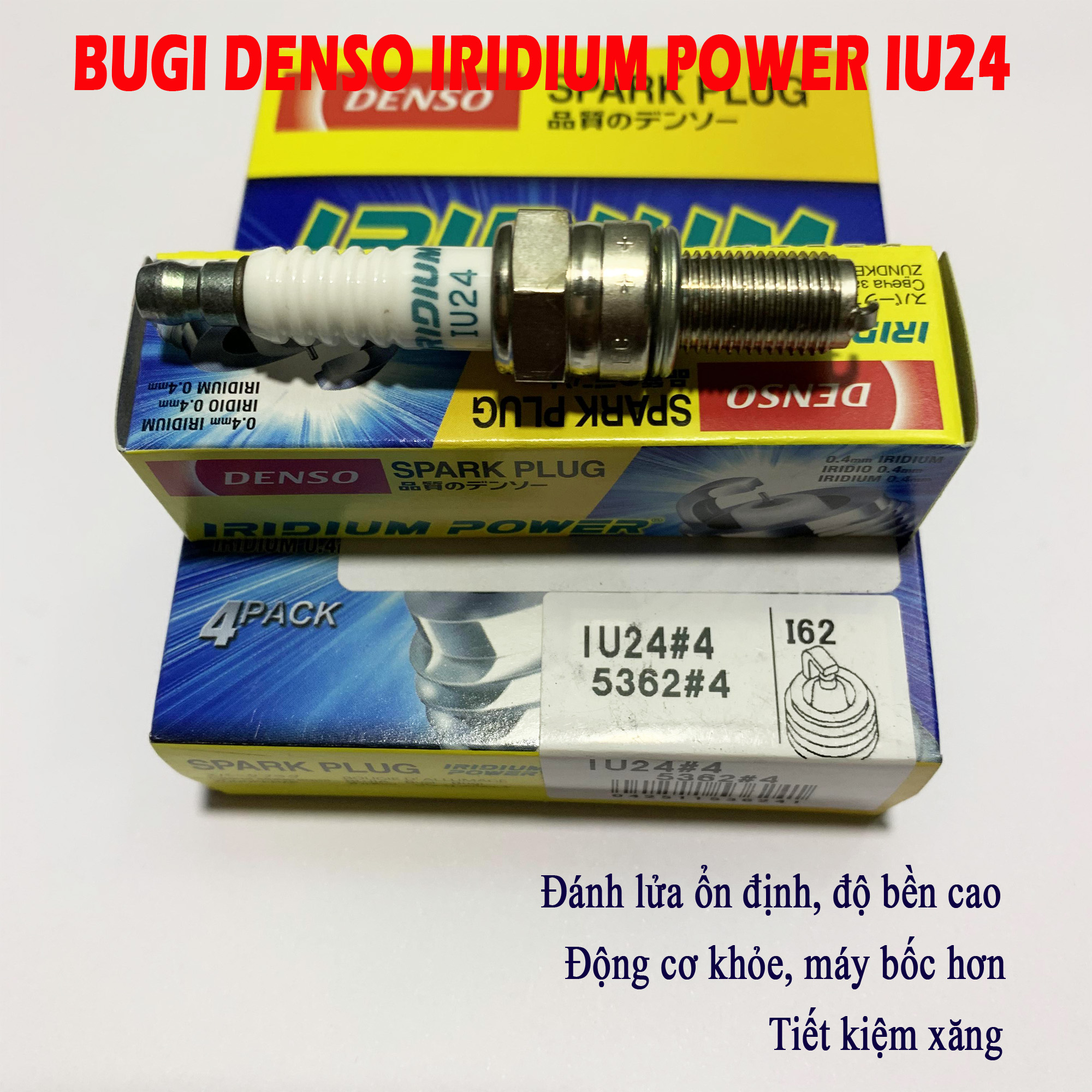 Bugi bạch kim cho SH MODE - IRIDIUM POWER IU24