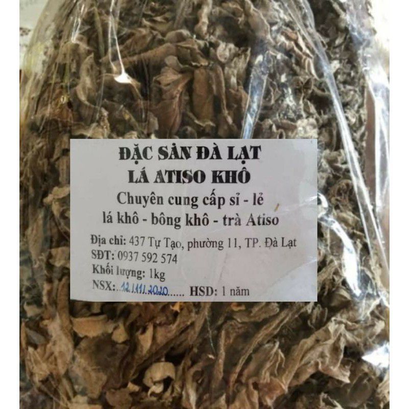 lá atiso khô  500g
