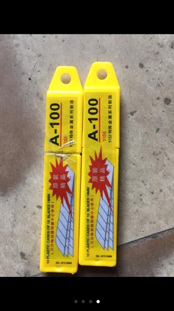 10 lưỡi dao trổ loại to ( dao dọc giấy )