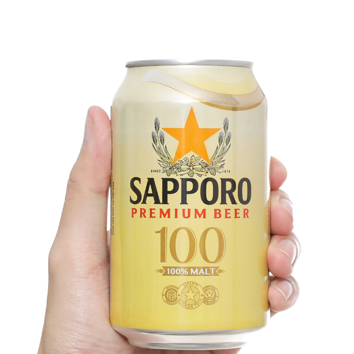 Combo 6 lon bia Sapporo Premium Beer 100 [330ml]