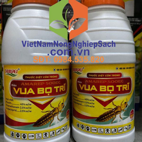 Vua bọ trĩ amarep 500ec – thuốc đặc trừ sâu bọ trĩ rầy nhện gây hại siêu hiệu quả cho cây trồng chai 450ml
