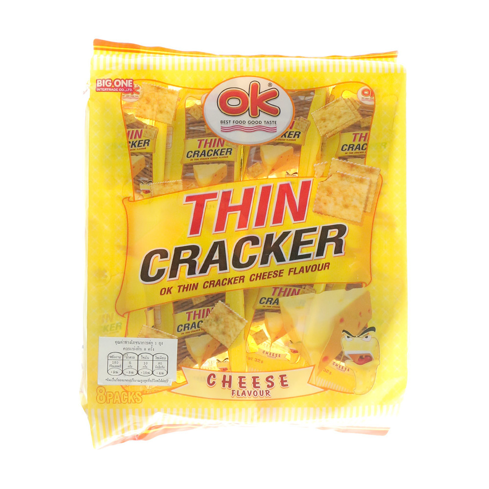 Bánh Quy OK THIN Cracker Thái Lan