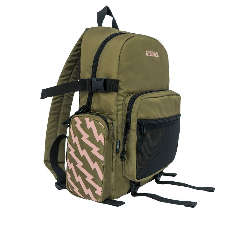 5THEWAY® Balo Xanh rêu aka /solid/ Rocket Backpack™ in OLIVE