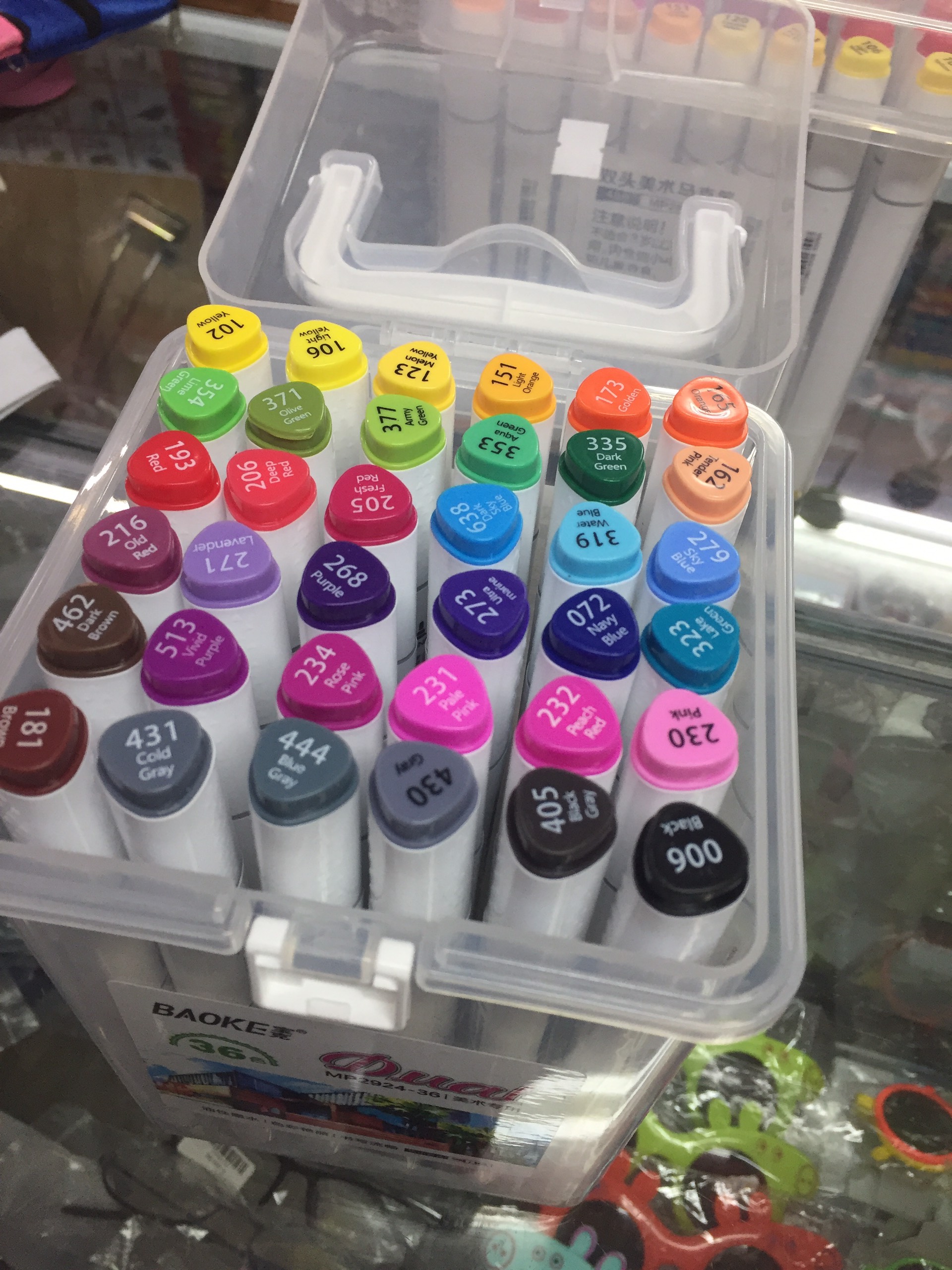BÚT MÀU DẠ MARKER BAOKE DUAL CAO CẤP 2 ĐẦU SIZE LỚN