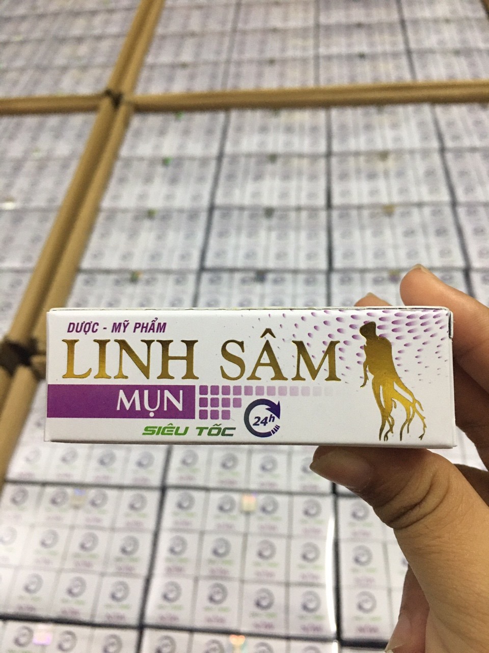 Mụn Siêu Tốc 24h Linh Sâm 5ml