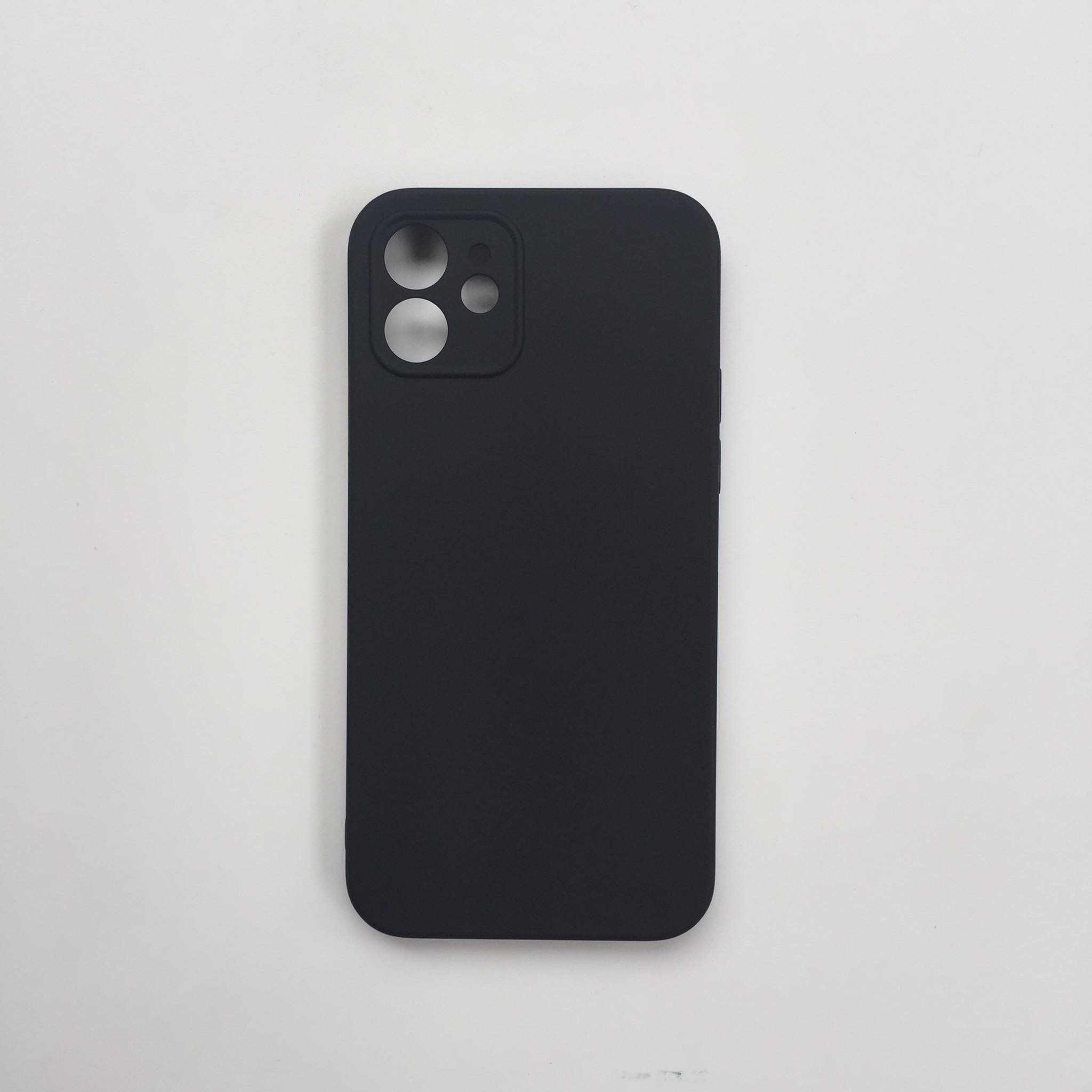 Ốp lưng silicon Gor cho Apple iPhone 12 6.1 inch nhám siêu mịn, không bám vân tay có gờ bảo vệ camera- Hàng nhập khẩu