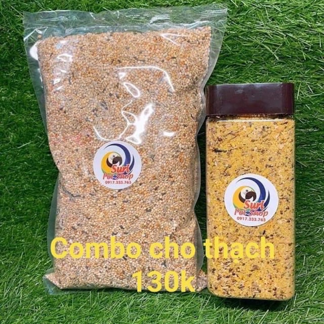 [HCM]Combo hạt và cám trứng cho Thạch Yến