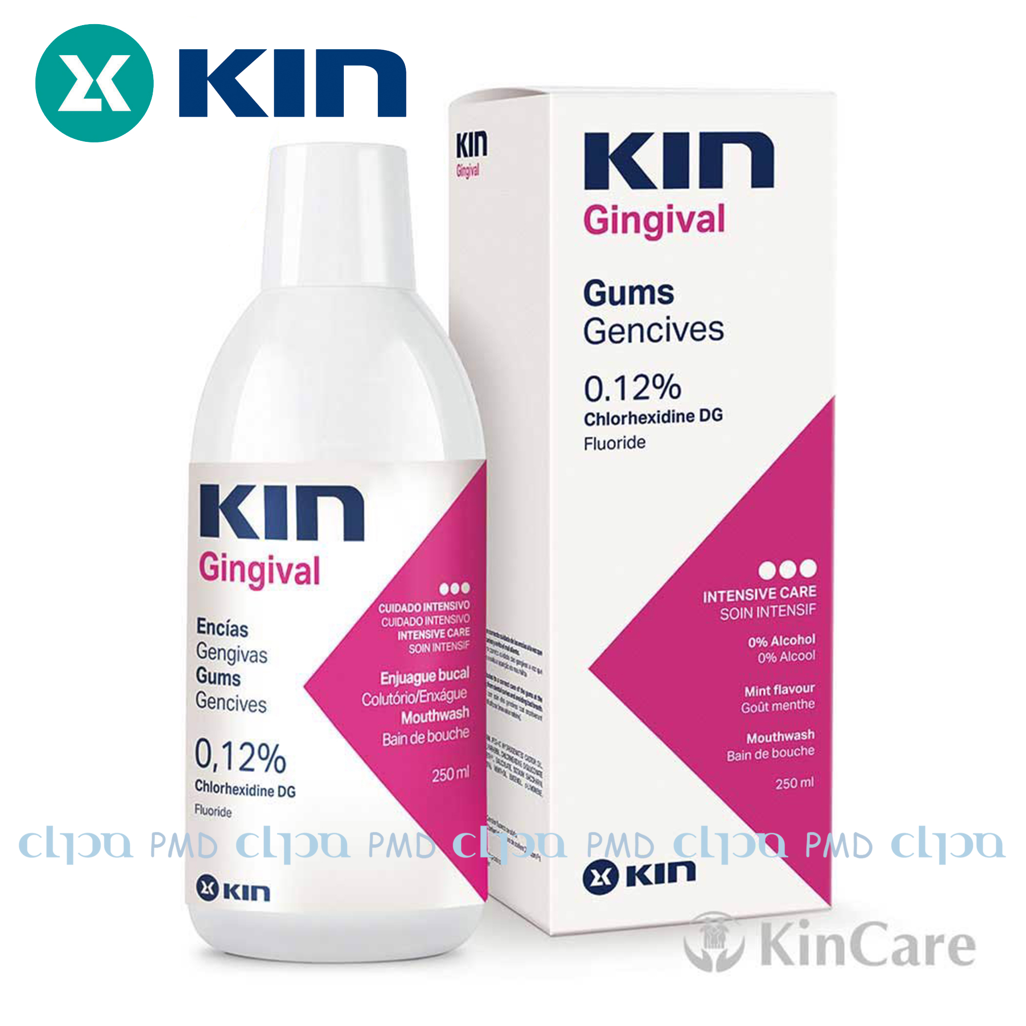 DUNG DỊCH SÚC MIỆNG - SÚC HỌNG 0.12% CHLORHEXIDINE KIN GINGIVAL