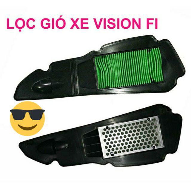 FREEShip Lọc khí Vision 110 (lọc gió cho xe máy Honda Fi và không Fi (xăng cơ) Bảo hành 1 đổi 1