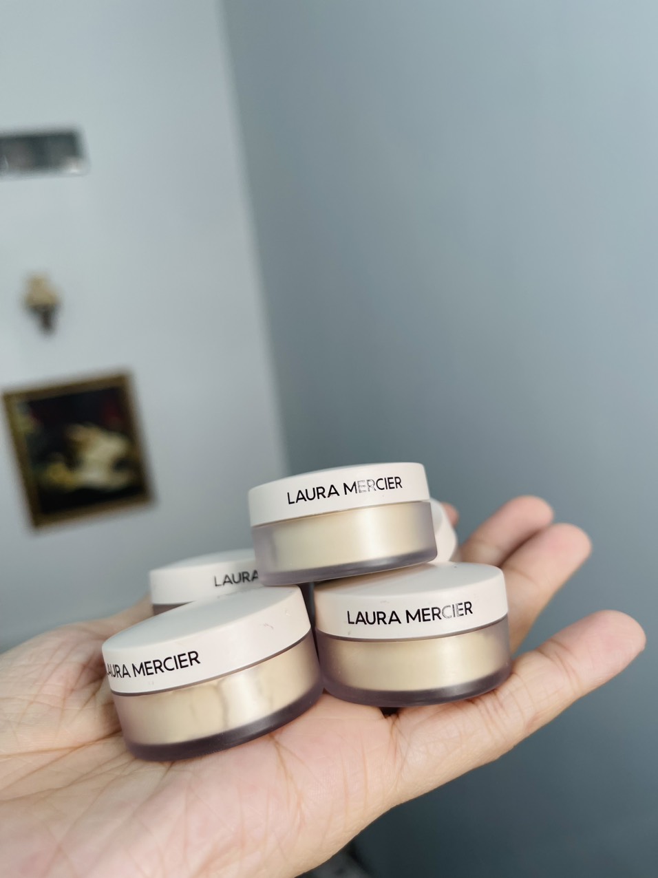 [ Minisize 1.5g ] Phấn phủ Siêu mịn LAURA MERCIER  translucent loose setting ultra blur