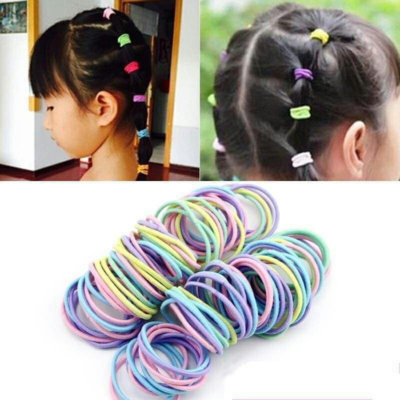 Combo 100 cute little mother and kids hair bands