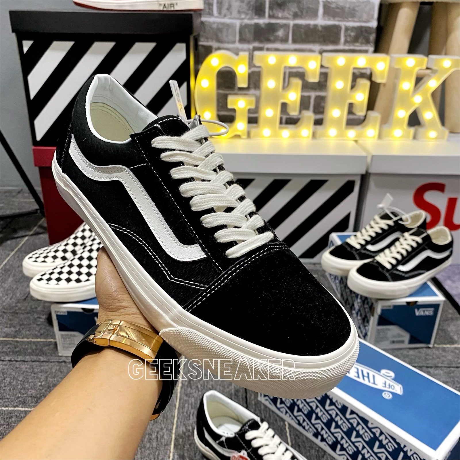 [GeekSneaker] Giày Vans Vault Old Skool 🔥 ( Bản 2019 Box Xanh )