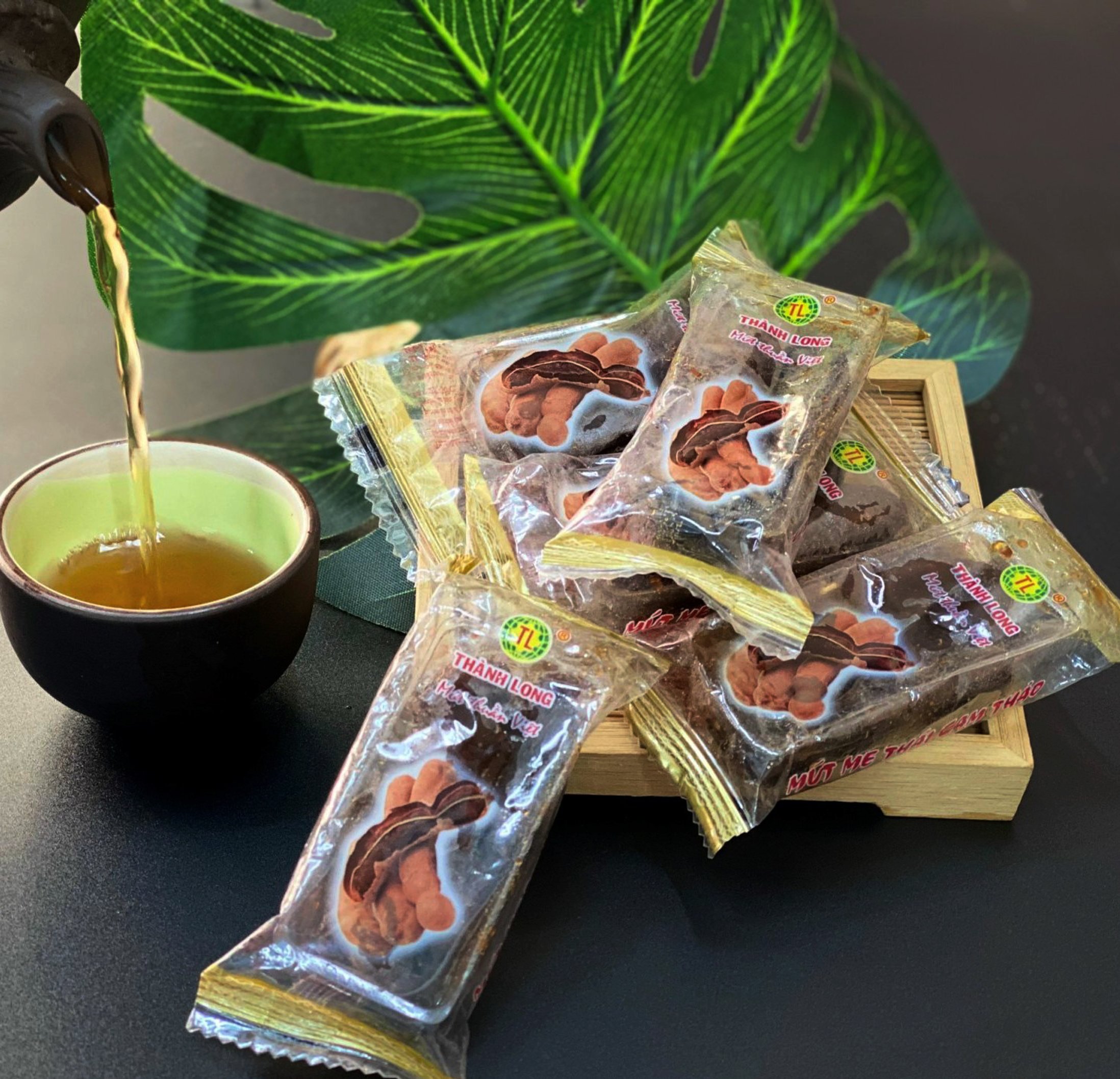 Mứt Me Thái Cam Thảo Thành Long Dẻo Dai Ăn Vặt Túi Zip 200g/500g