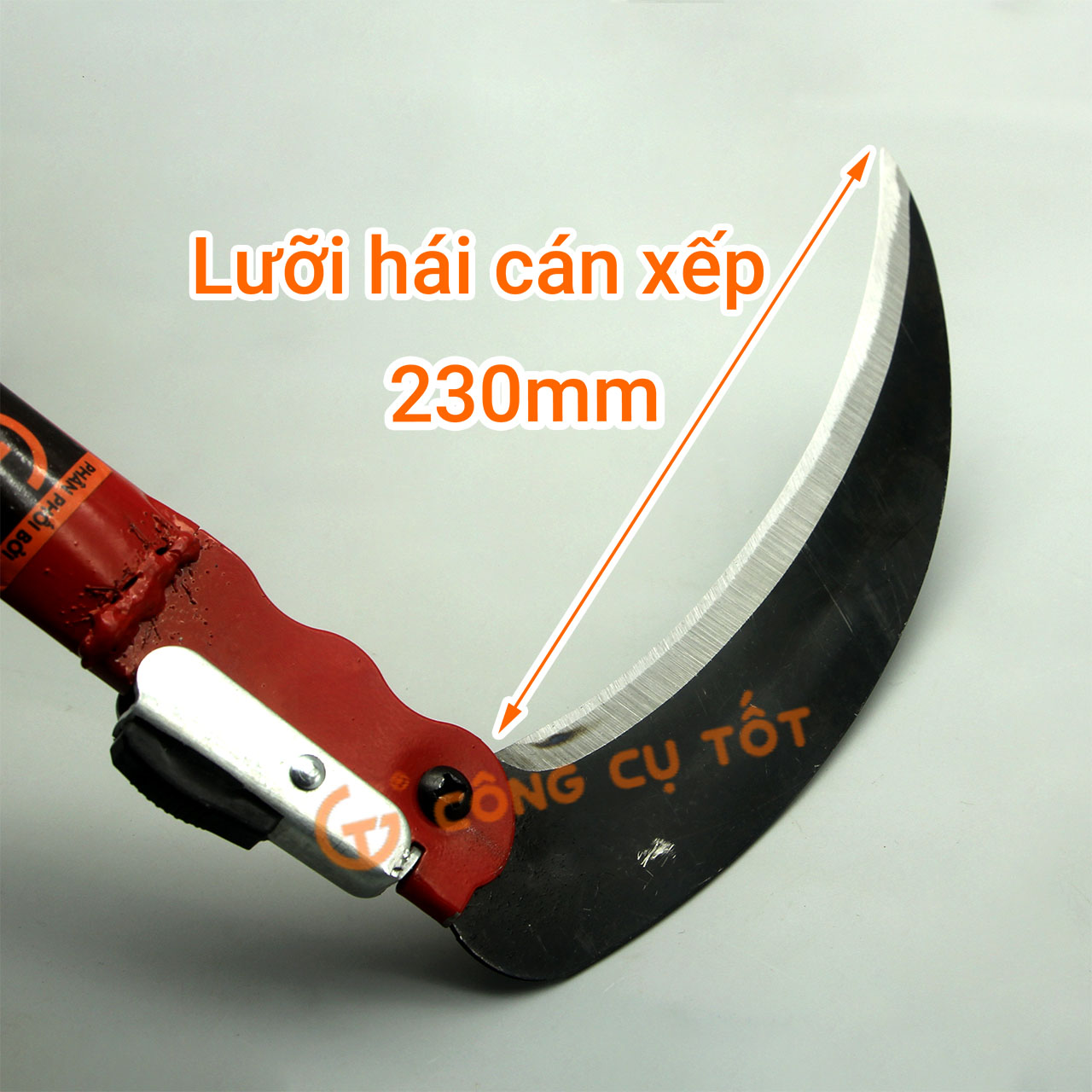 Liềm phát cỏ, Liềm lưỡi hái cắt cỏ gấp gọn