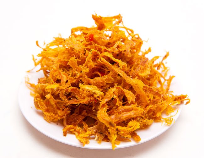 Mực khô xé tẩm gia vị 500g