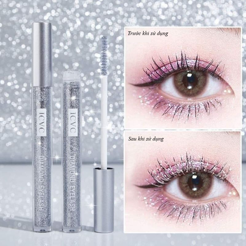 Mascara nhũ kim tuyến ICVC tạo nhũ lấp lánh cho mắt