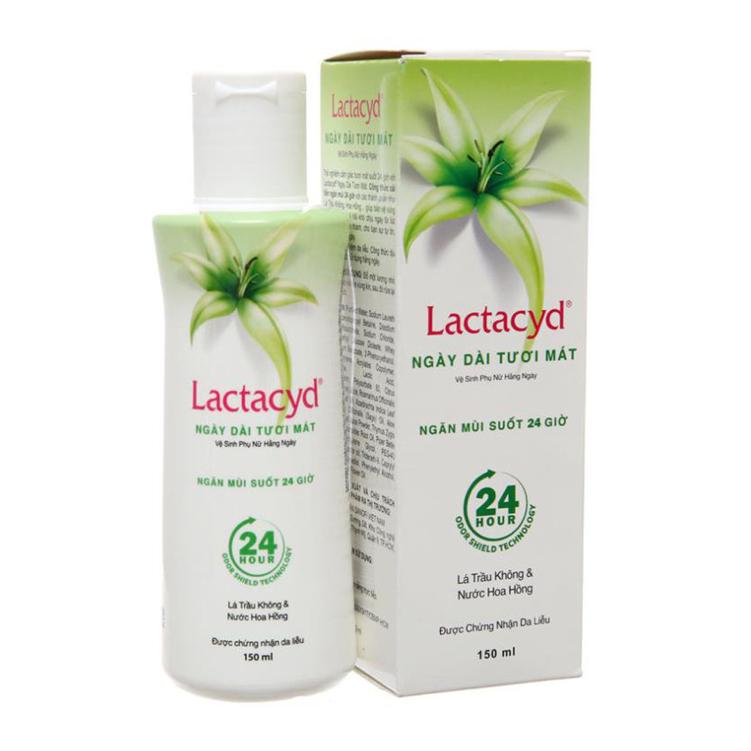 [HCM]Dung Dịch Vệ Sinh Phụ Nữ Lactacyd Trầu Không chai 150ml