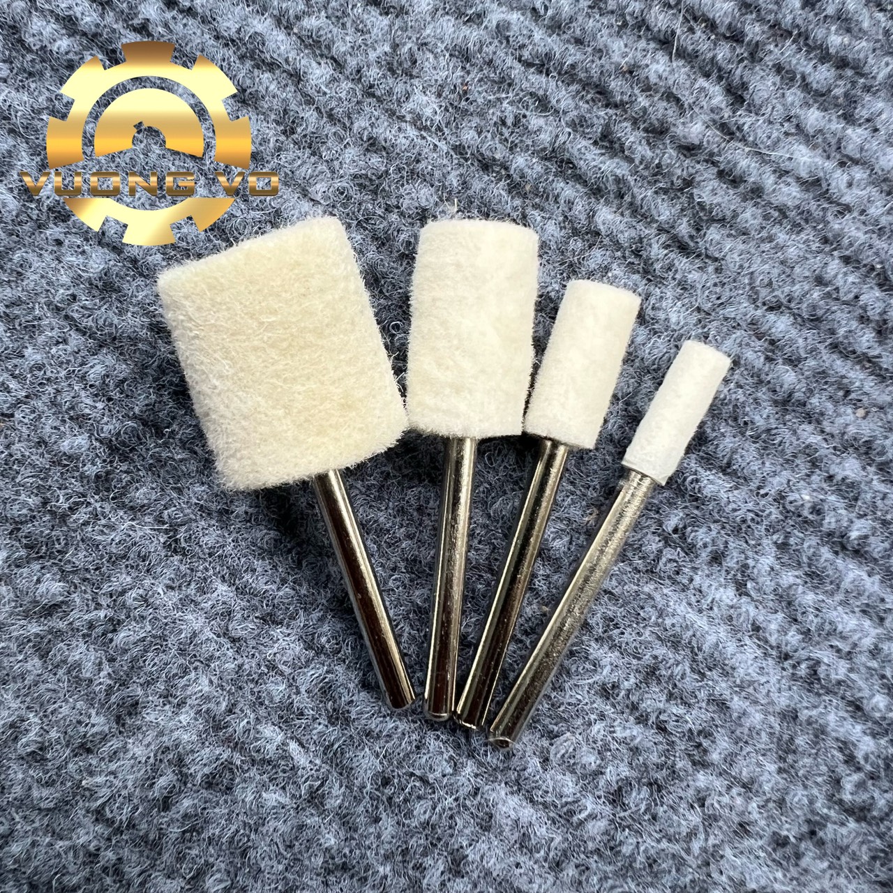 Fine wool felt-polished felt head 10x17x3mm