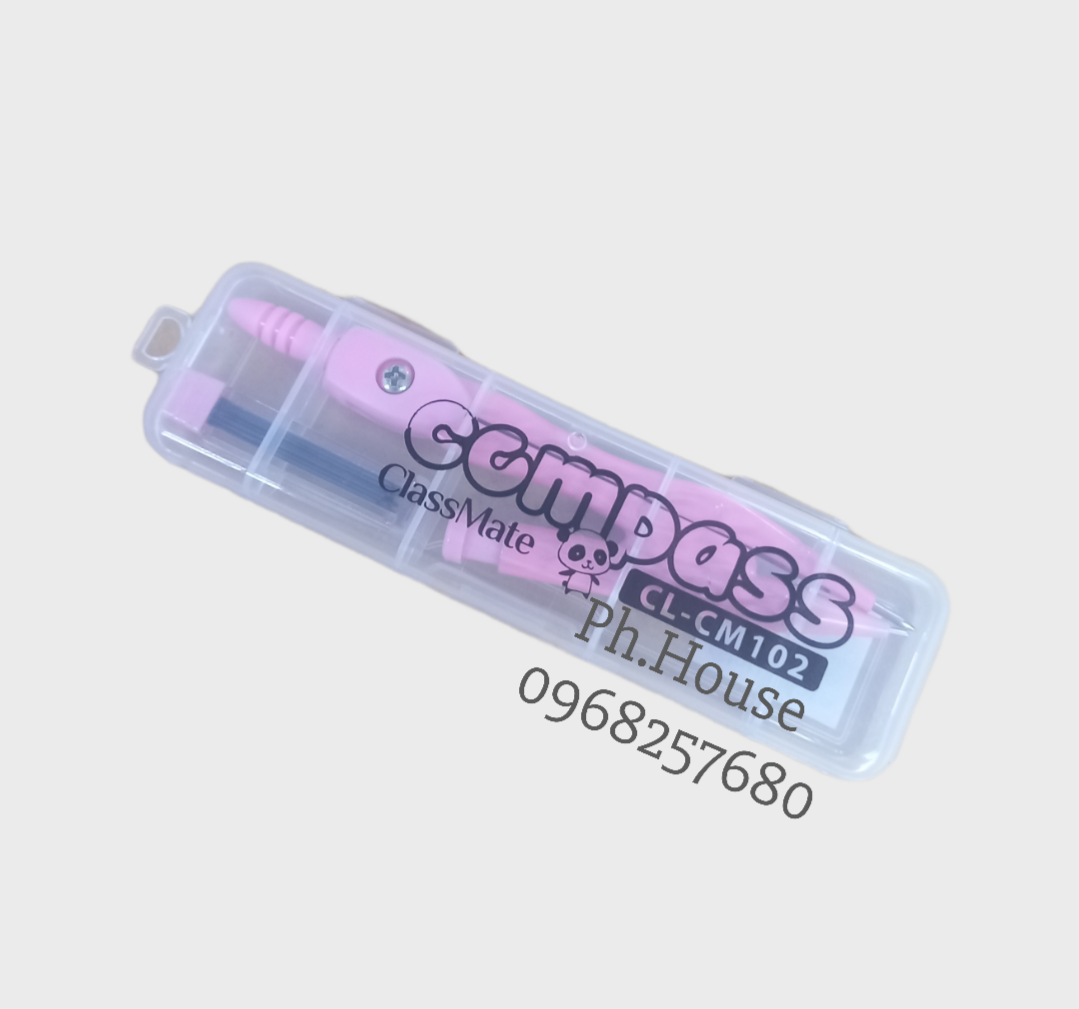 Compa chì kim học tập, compa chì bấm cho học sinh
