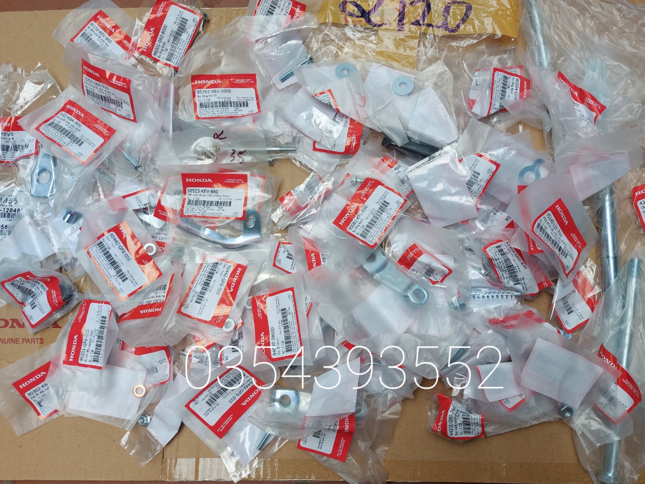 Bộ ốc wase anpha cũ 120 chi tiết zin