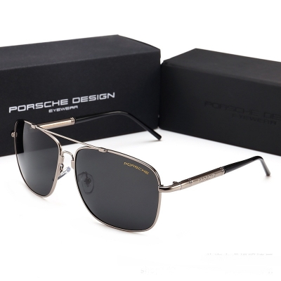 Kính râm nam Porsche, họa tiết ánh kim, hình vuông, hàng cao cấp, mẫu mới nhất ĐỘC 6996