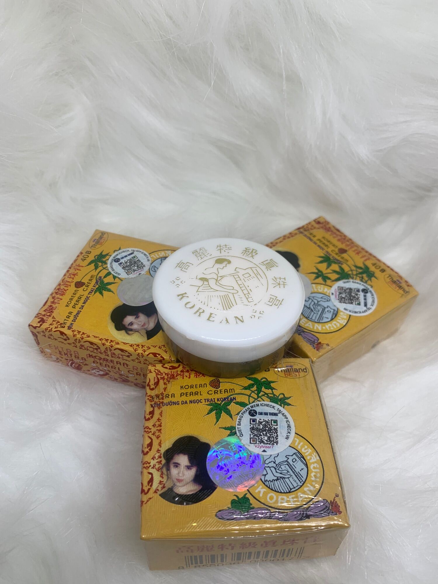 COMBO 3 HỦ KEM SÂM VÀNG THÁI LAN