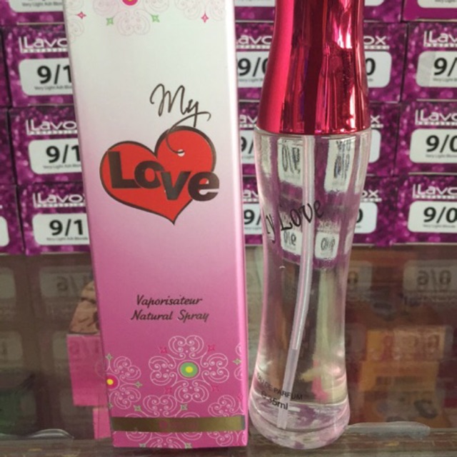 [HCM]NƯỚC HOA MY LOVE HỒNG 35ML