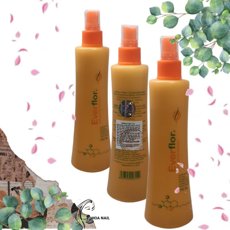 Xịt Dưỡng Tóc Everflor Cam 250ml