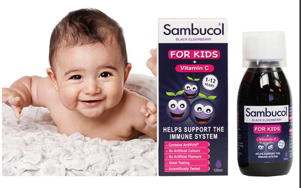 Siro tăng cường sức đề kháng Sambucol (từ 1 tuổi)