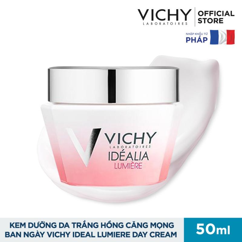 Kem dưỡng da trắng hồng căng mọng dùng cho ban ngày Vichy Idealia Lumiere Cream 50ml