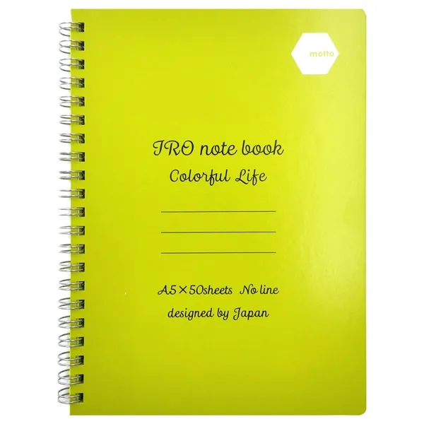 Sổ Lò Xo IRO Notebook Motto A5 100 Trang IRCN148-LG