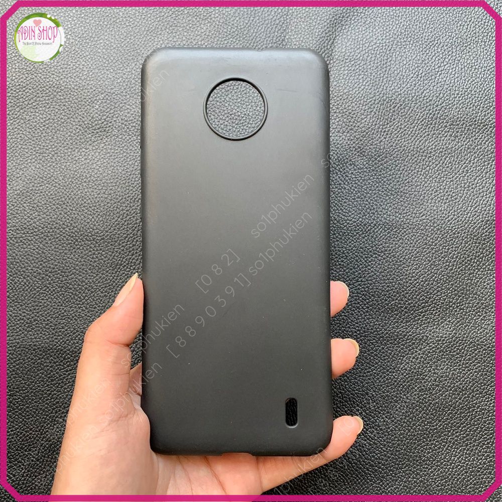 Ốp lưng Nokia C20 dẻo đen TPU, dẻo trong bền đẹp