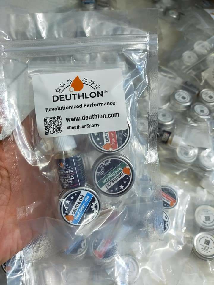 [HCM]Bộ Dầu Mỡ Bảo Trì Máy Câu Deuthlon Value Pack (4 món)
