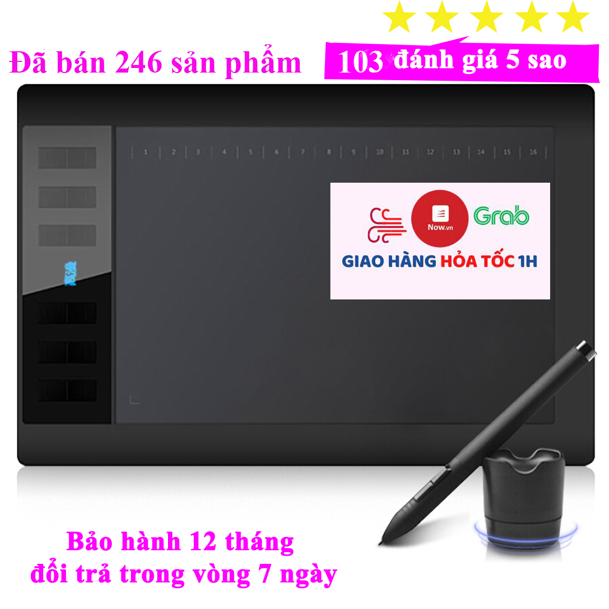 Bảng vẽ điện tử GAOMON 1060 PRO 10x6 inch phiên bản mới