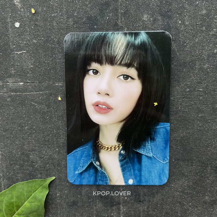 CARD BO GÓC  BLACKPINK Unoff - 1 mặt