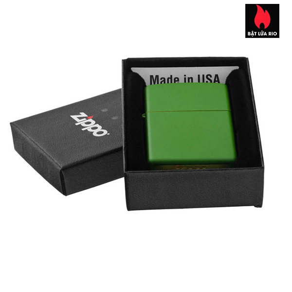 Bật lửa Zippo 228 – Zippo Moss Green Matte