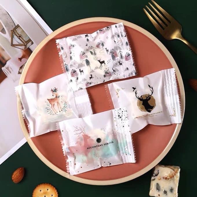Túi đựng bánh quy , bánh cookie 7*10cm - Gửi mẫu ngẫu nhiên