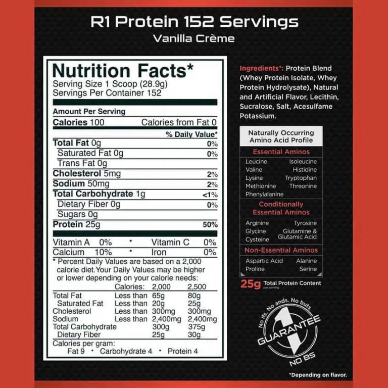 Rule 1 Protein 10 LBS - Sữa tăng cơ whey isolate Rule 1 10lbs