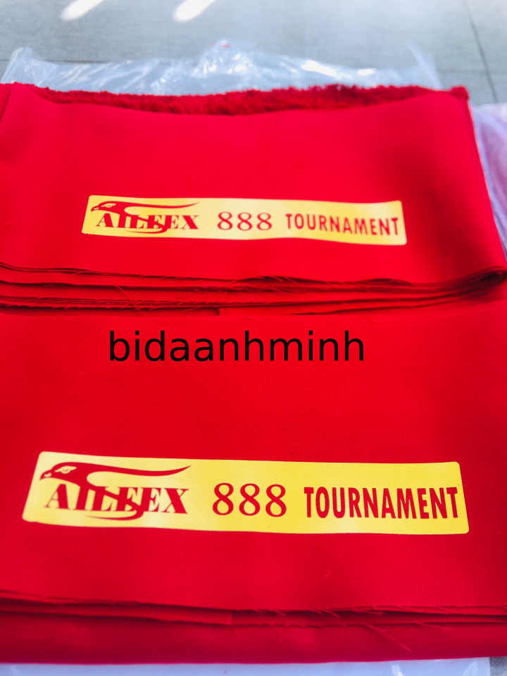VẢI BÀN BIDA LỖ AILEEX 888 - ĐỎ