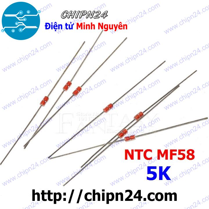 Điện trở nhiệt ntc mf58 5k 5% do-41